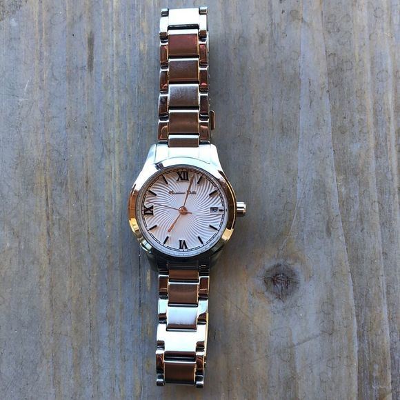 MOSSIMO Dutti RARE Retired Silver Stainless Steel Watch! EUC - Picture 11 of 14